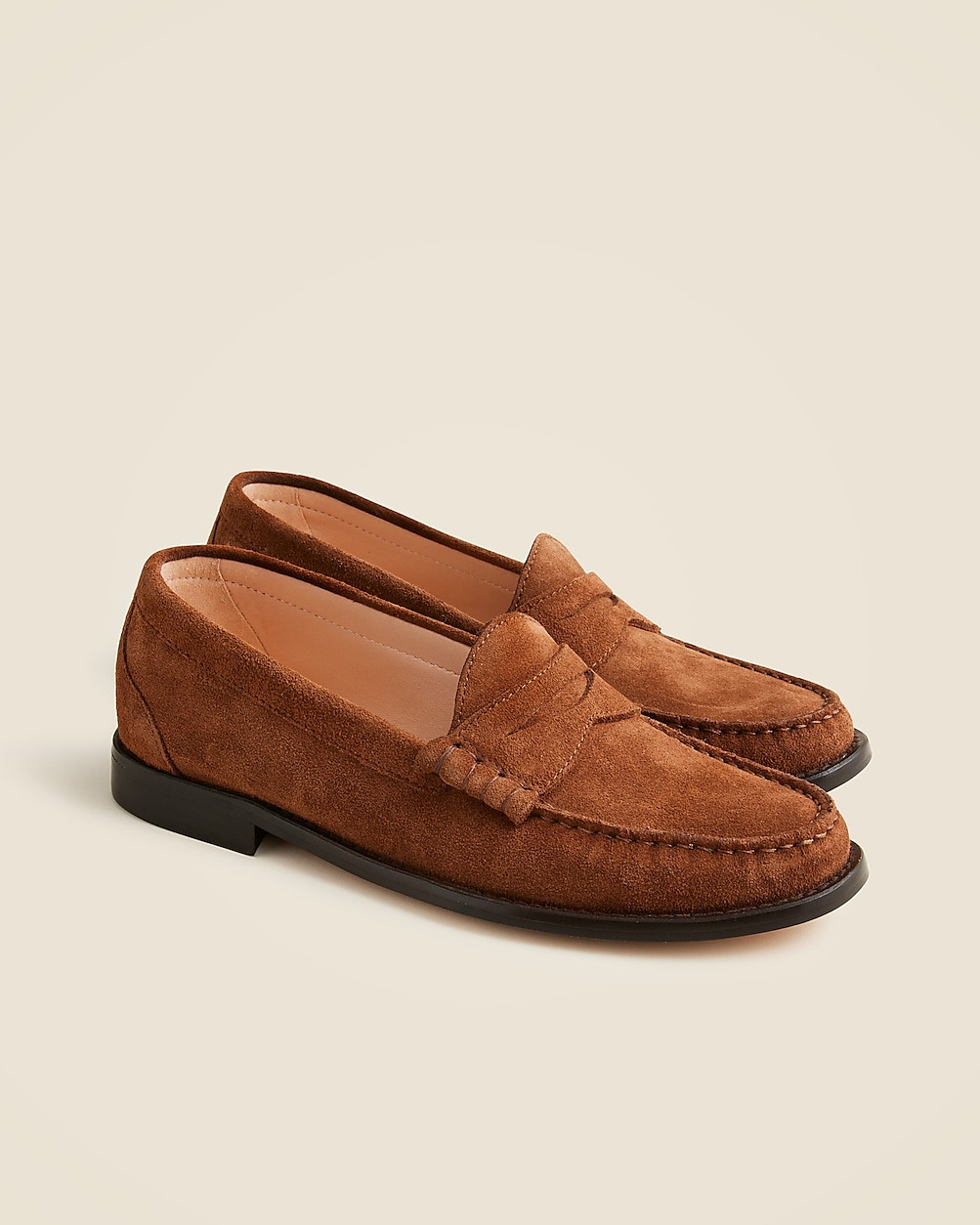 Winona penny loafers in suede | J. Crew US
