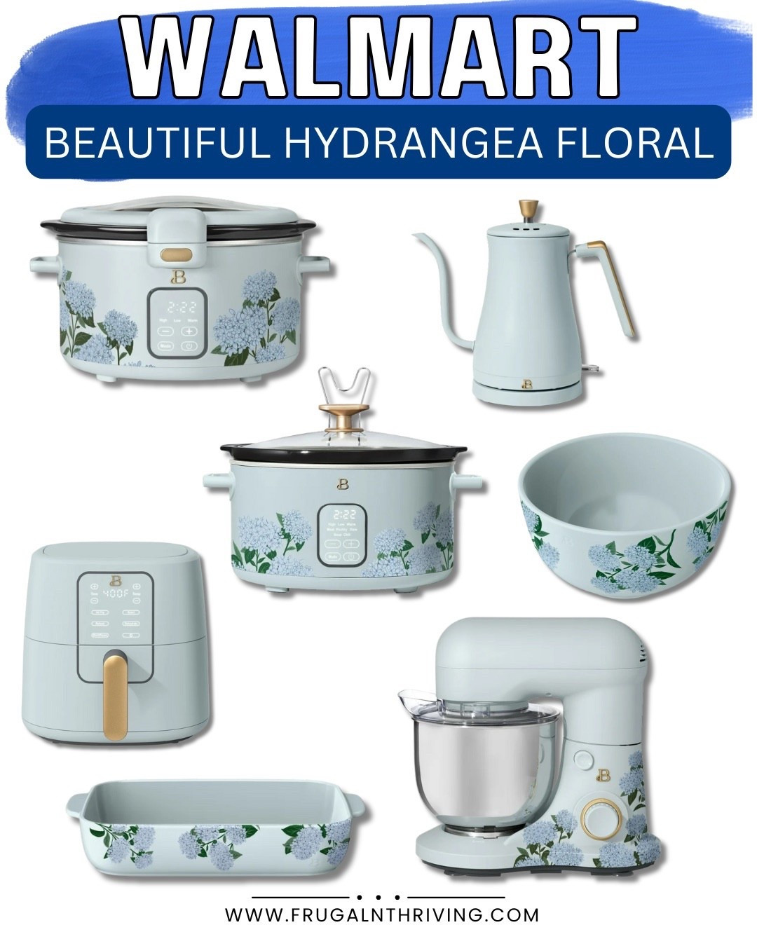 Tell me this collection isn’t stunning 😍

The hydrangea details, the soft blue tones… I’m obsessed. These kitchen pieces would make such a beautiful gift (or a little upgrade for yourself 👀), and I’m seeing most of them are on sale right now — which never hurts! 💐✨

#LTKFindsUnder50 #LTKHome #LTKSaleAlert