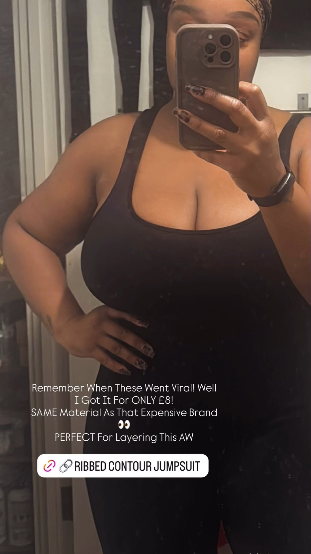 Contour Ribbed Jumpsuit - STRETCHY & Creates SHAPE 

Ref Im Size 14 5”7
I Purchased A Size L

✨ 𝐀𝐟𝐟𝐨𝐫𝐝𝐚𝐛𝐥𝐞 𝐋𝐢𝐟𝐞, 𝐋𝐮𝐱𝐞 𝐕𝐢𝐛𝐞𝐬

#grow #styleblogger #grwm #midsizeblogger #ootd #inpsoreel #autum #sheindress #midsize #sheinhaul #asos #asosboots #haul #reels #outfitinspo #outfitoftheday #styletip #aw25

#jumpsuit 
#layering #workweat #casualwear 
 

#LTKcurves #LTKuk #LTKmidsize