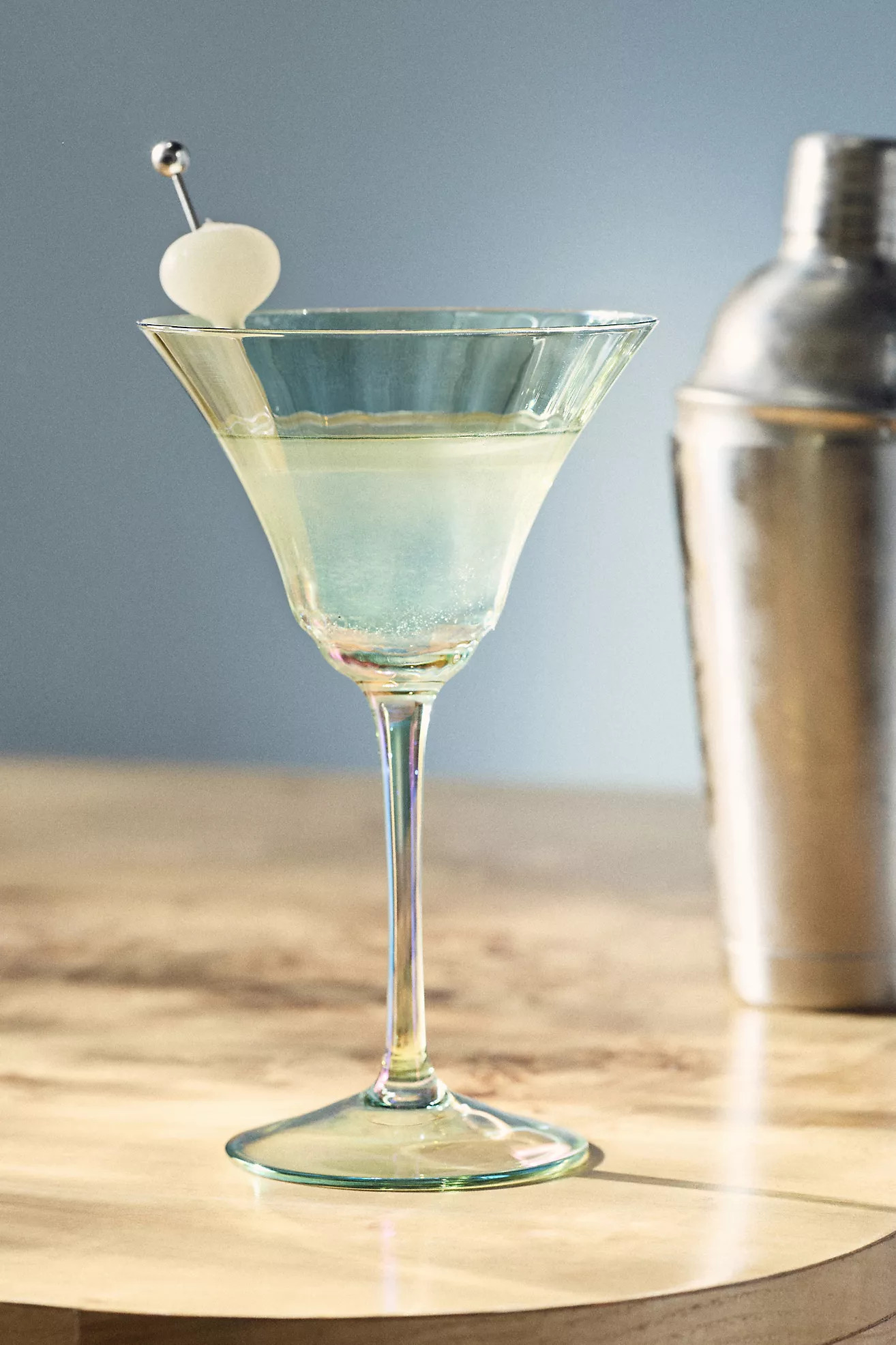 Kailani Lustered Martini Glasses, Set of 4 | Anthropologie (US)