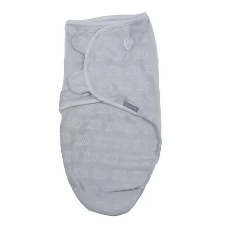 SwaddleMe by Ingenuity Velboa Original Swaddle - Small/Medium, 0 - 3 Months, Hugs & Kisses | Walmart (US)