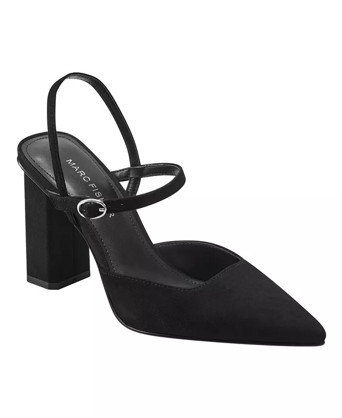 Women's Doster Block Heel Pointy Toe Dress Pumps | Macy's