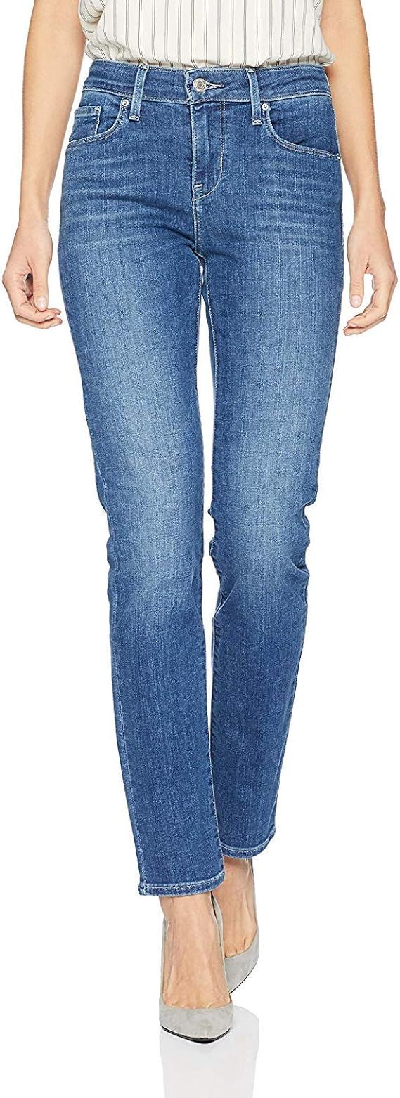 Levi's Women's Classic Mid Rise Skinny Jeans | Amazon (US)