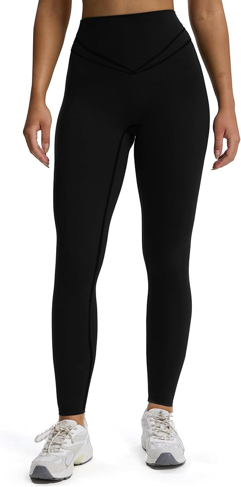 Aoxjox Women's High Waisted Workout Siren Leggings Hidden Scrunch Butt Lifting Tummy Control Gym ... | Amazon (US)