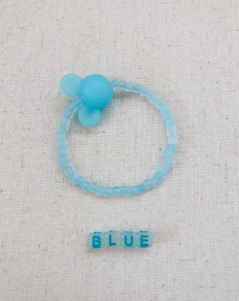 LIMITED 3D Mickey Beads Glow in the Dark Bracelet Halloween Kids Bracelet Halloween Gift Hallowee... | Etsy (US)