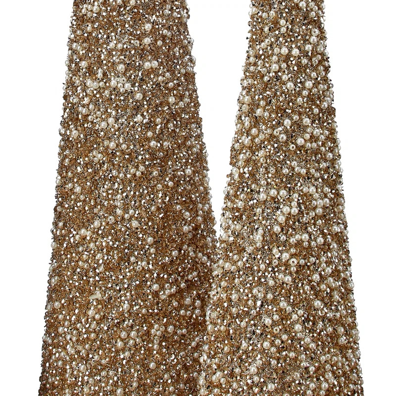 3 Piece Glitter Cone Tree Set | Wayfair North America