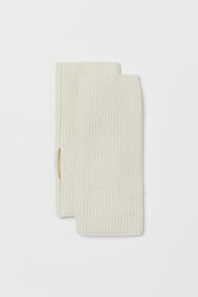 Pulswärmer aus Rippenstrick | H&M (DE, AT, CH, NL, FI)