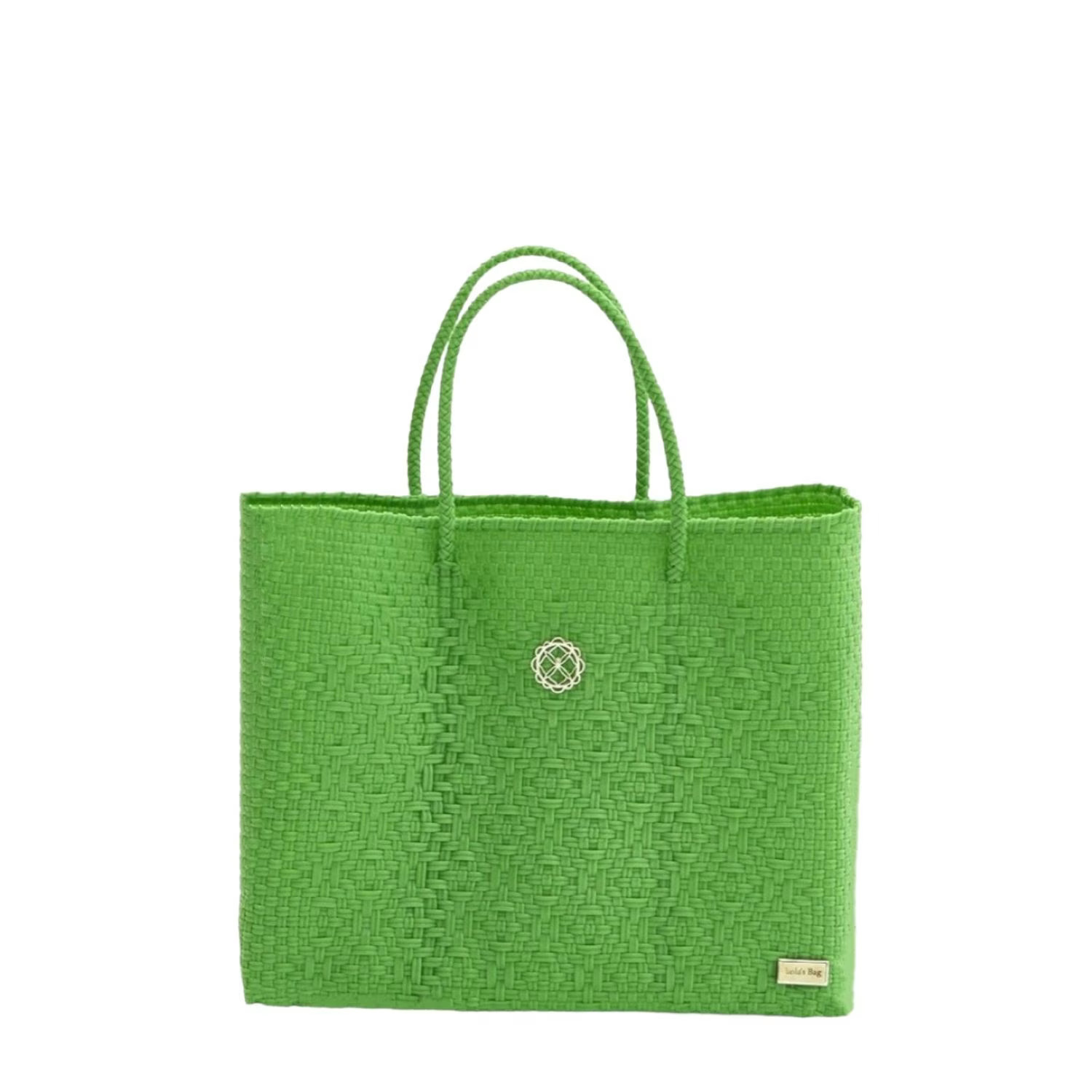 Small Green Tote Bag | Wolf & Badger (US)
