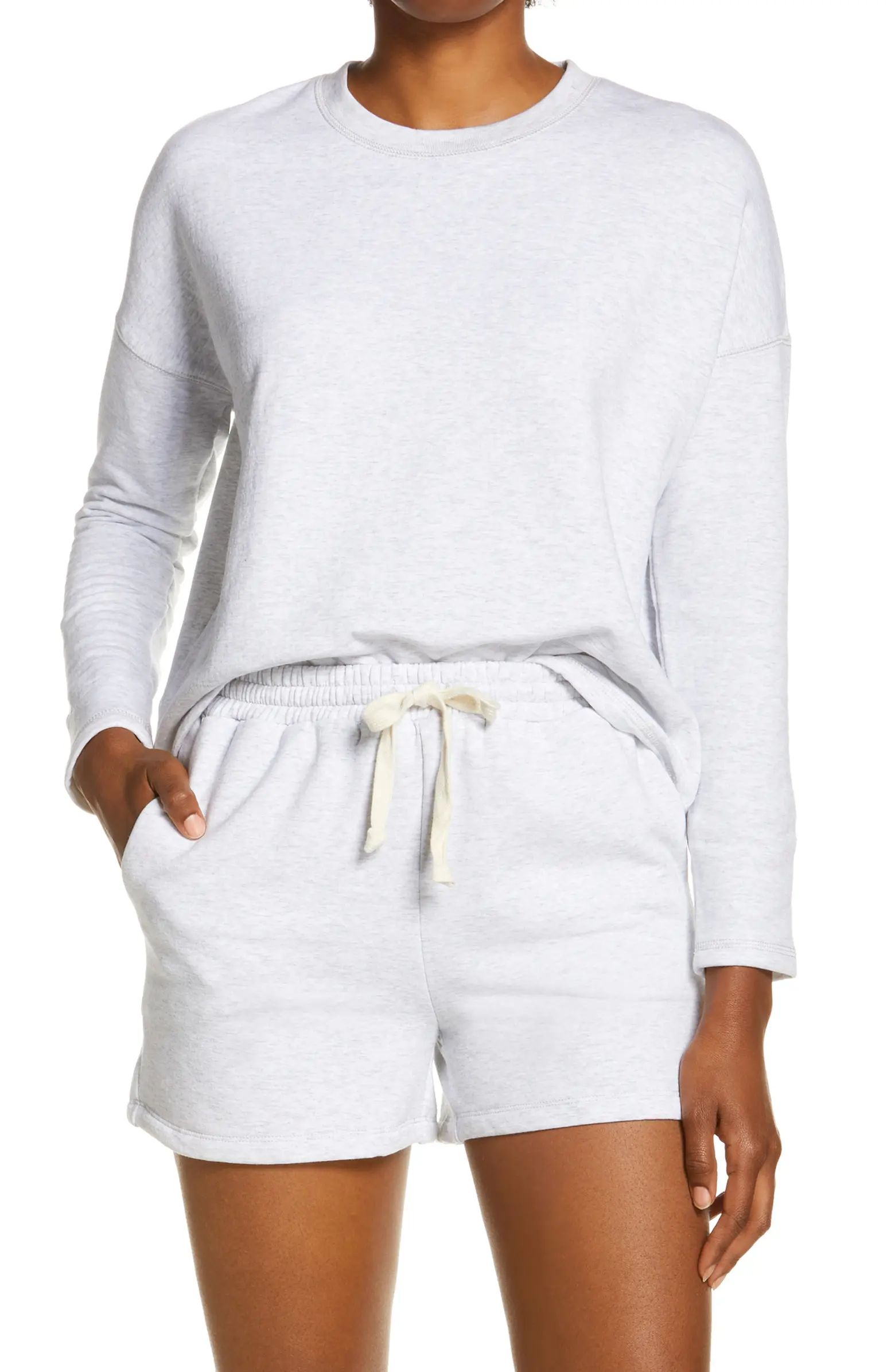 Madewell MWL Superbrushed Easygoing Sweatshirt | Nordstrom | Nordstrom