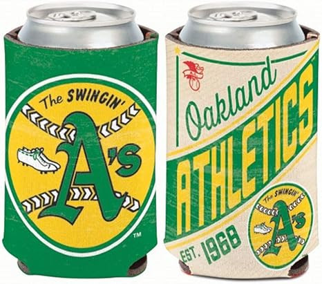 WinCraft Oakland Athletics Can Cooler Vintage Design | Amazon (US)