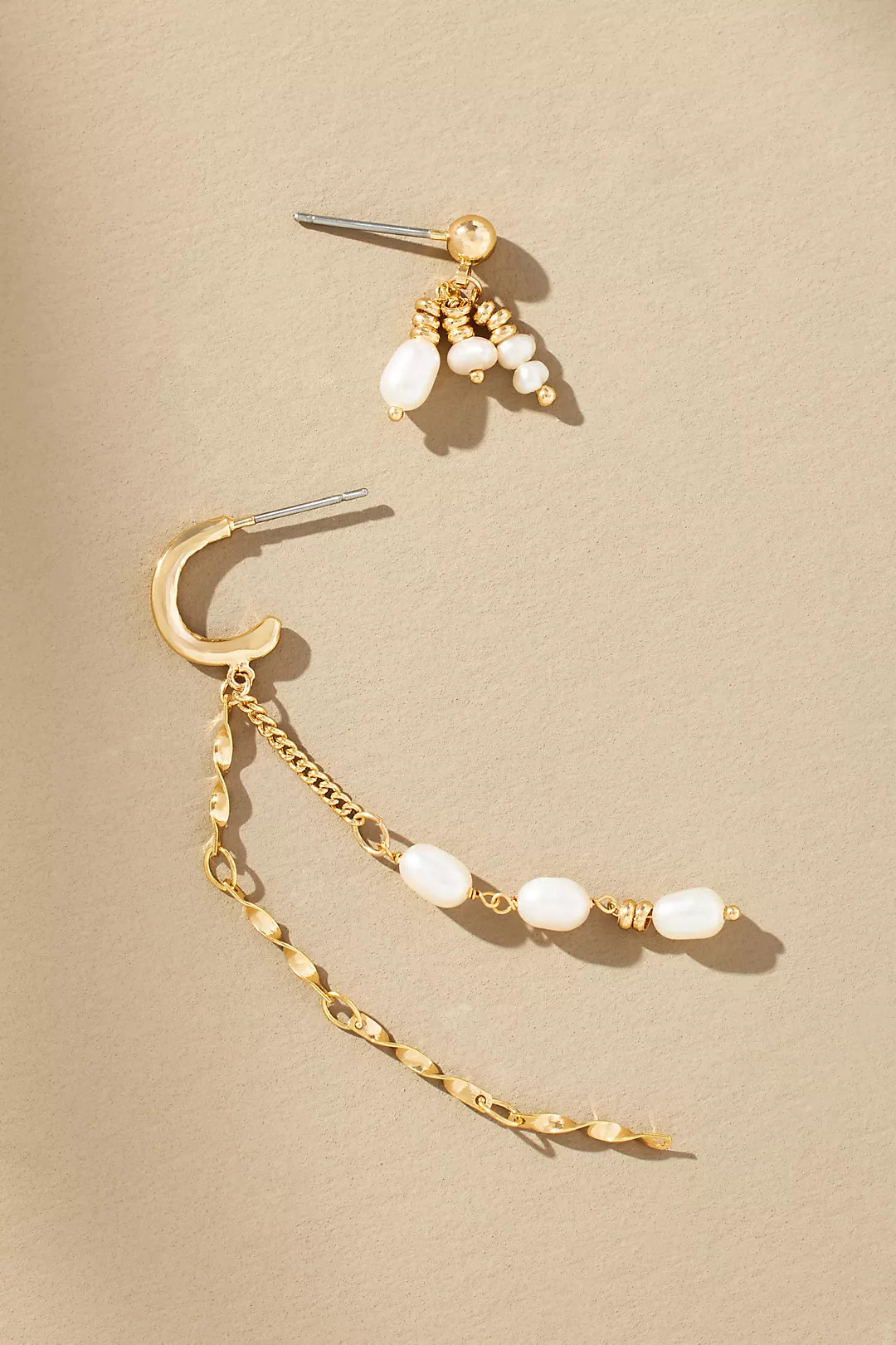 Prairie Pearl Drop Earrings, Set of 2 | Anthropologie (US)