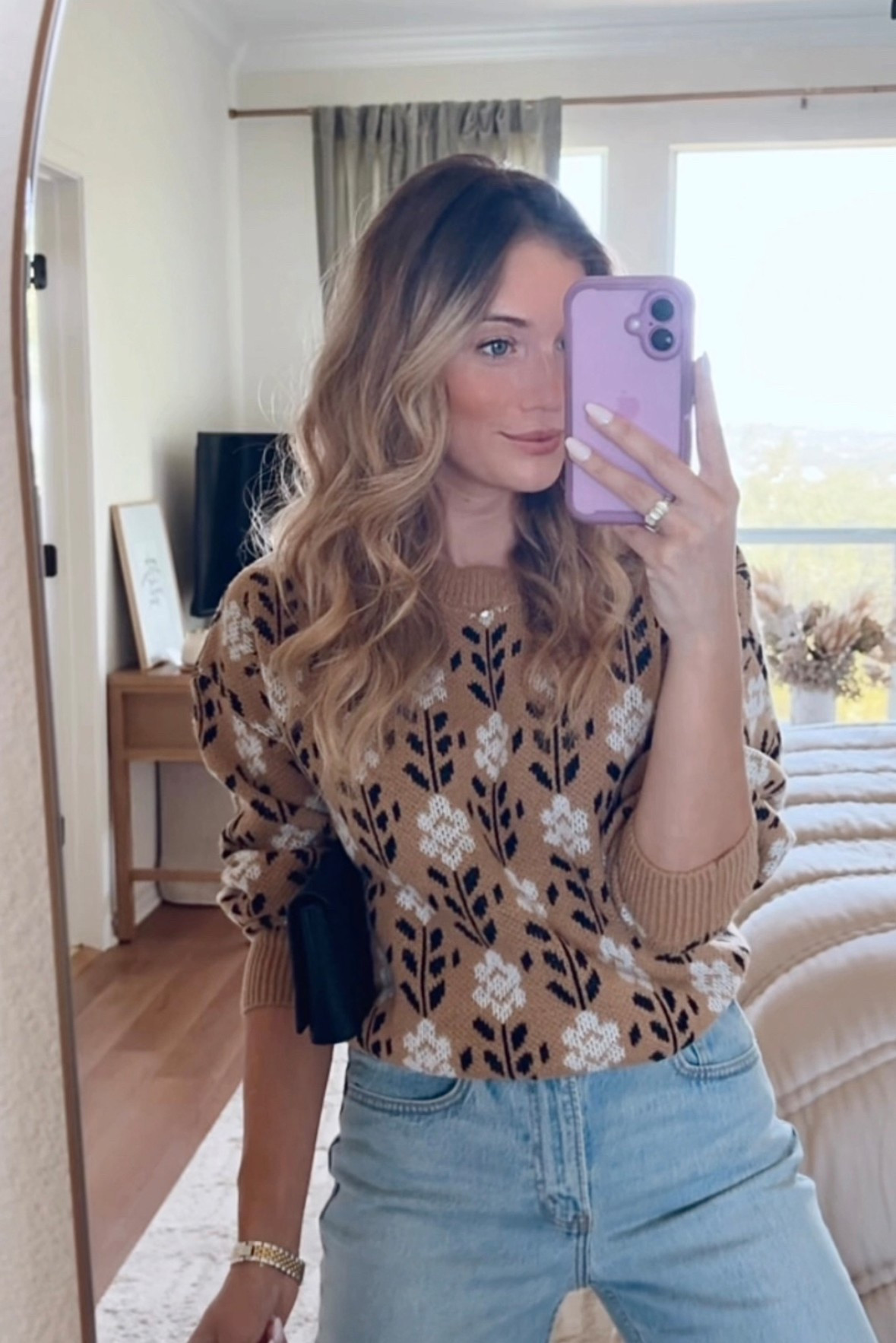 Amazon finds! Amazon sweater. Abercrombie jeans. 

#LTKSeasonal #LTKStyleTip #LTKOver40