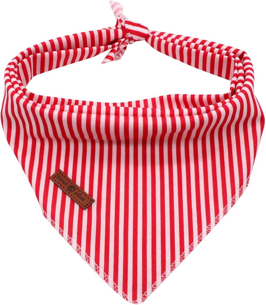 Lionet Paws Dog Bandana for Small Medium Large Dogs, Cat Dogs Kerchief Triangle Bibs Scarf for Gi... | Amazon (US)
