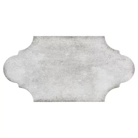 SomerTile 6.375"" x 12.875"" Almeria Provenzal Grey Porcelain Floor and Wall Tile (20 Tiles/ 9.43 sq | Walmart (US)