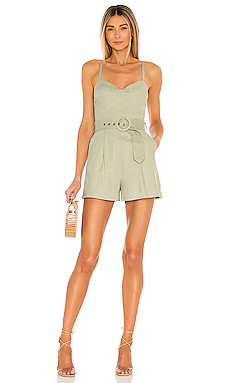 House of Harlow 1960 x REVOLVE Nicola Romper in Sage Green from Revolve.com | Revolve Clothing (Global)