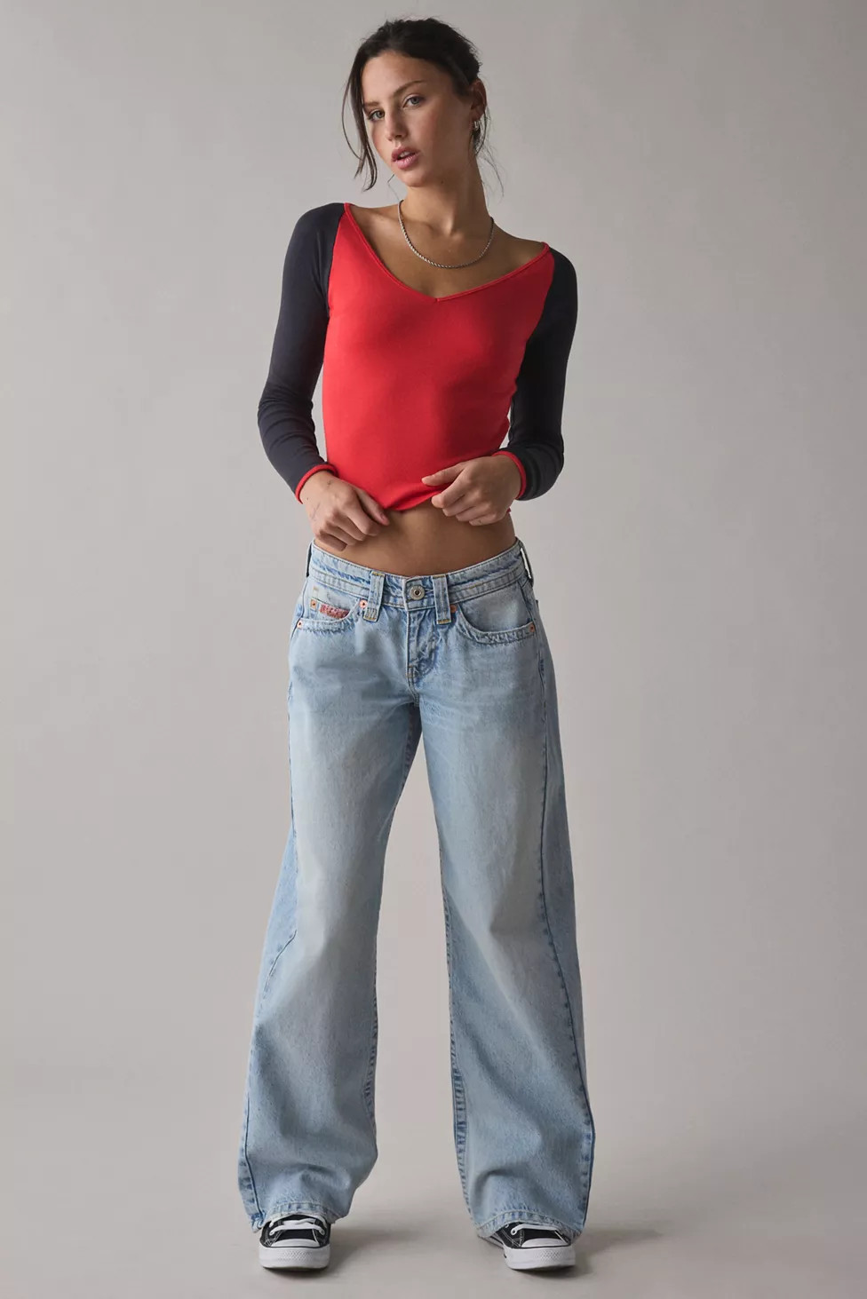 BDG Kayla Bandana Low-Rise Jean | Urban Outfitters (US and RoW)