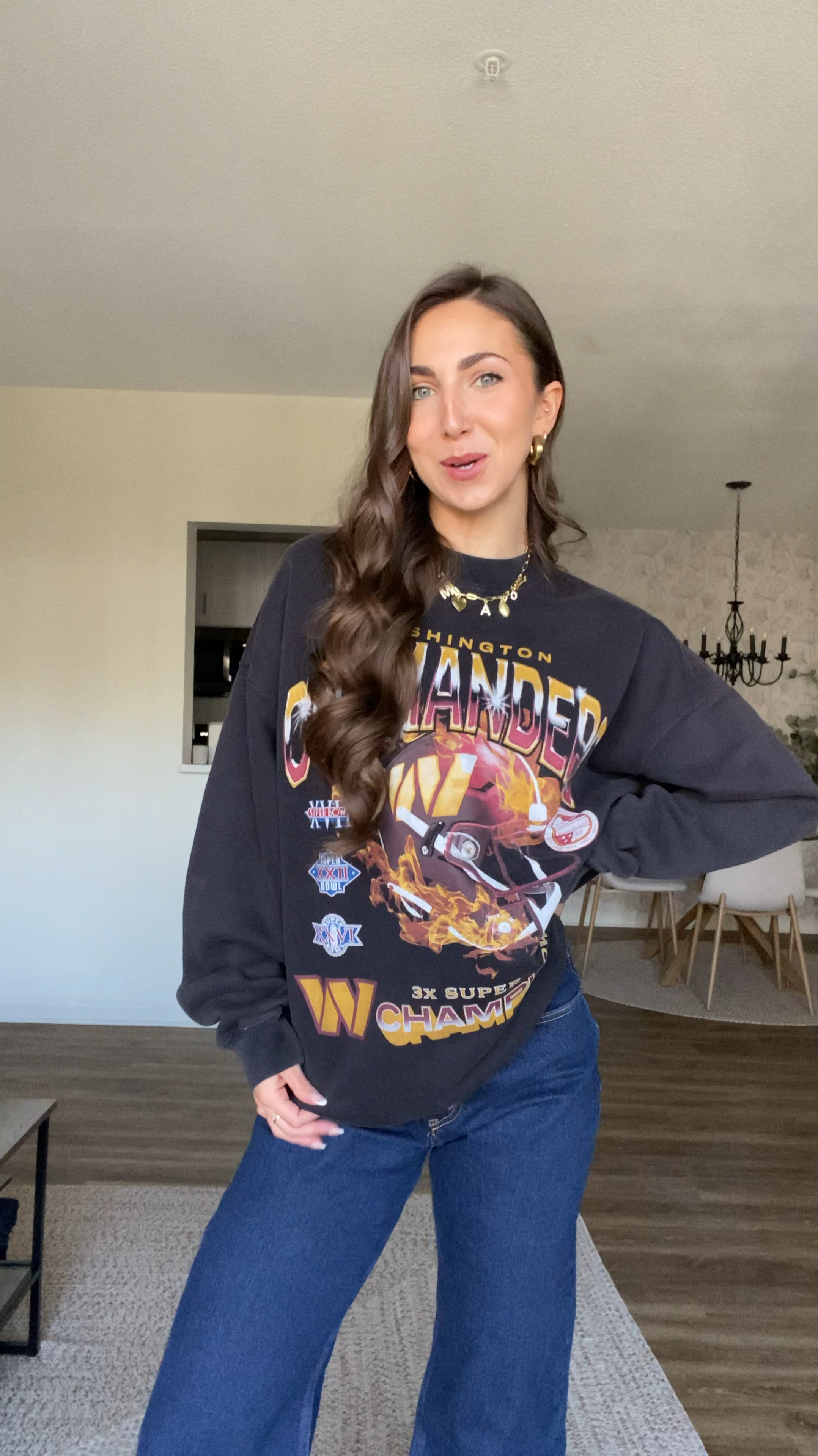 Abercrombie Denim sale is here!! Just got these dark jeans and love them! I’m wearing a size 25 and they fit true to size  

#LTKStyleTip #LTKSaleAlert