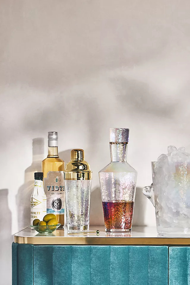 Zaza Lustered Decanter | Anthropologie (US)