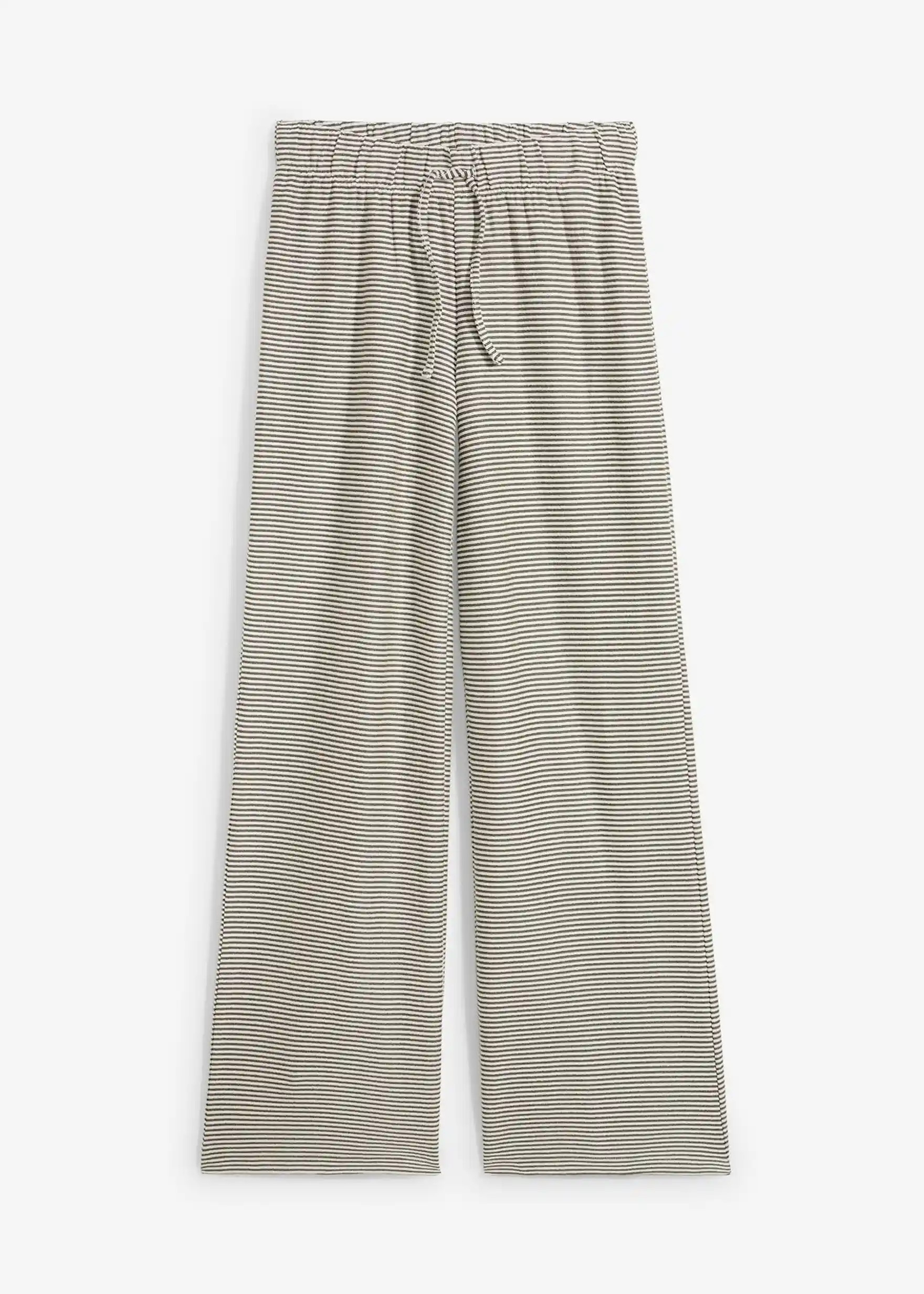Gestreifte Jersey-Hose im Loose Fit - schwarz, Regulär | bonprix | Bonprix DE