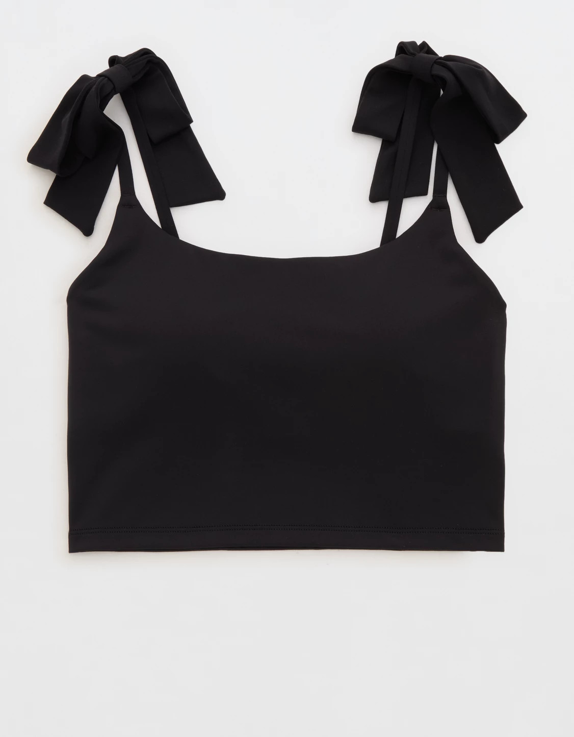 OFFLINE by Aerie Real Me Bow Longline Sports Bra | American Eagle Outfitters (US & CA)