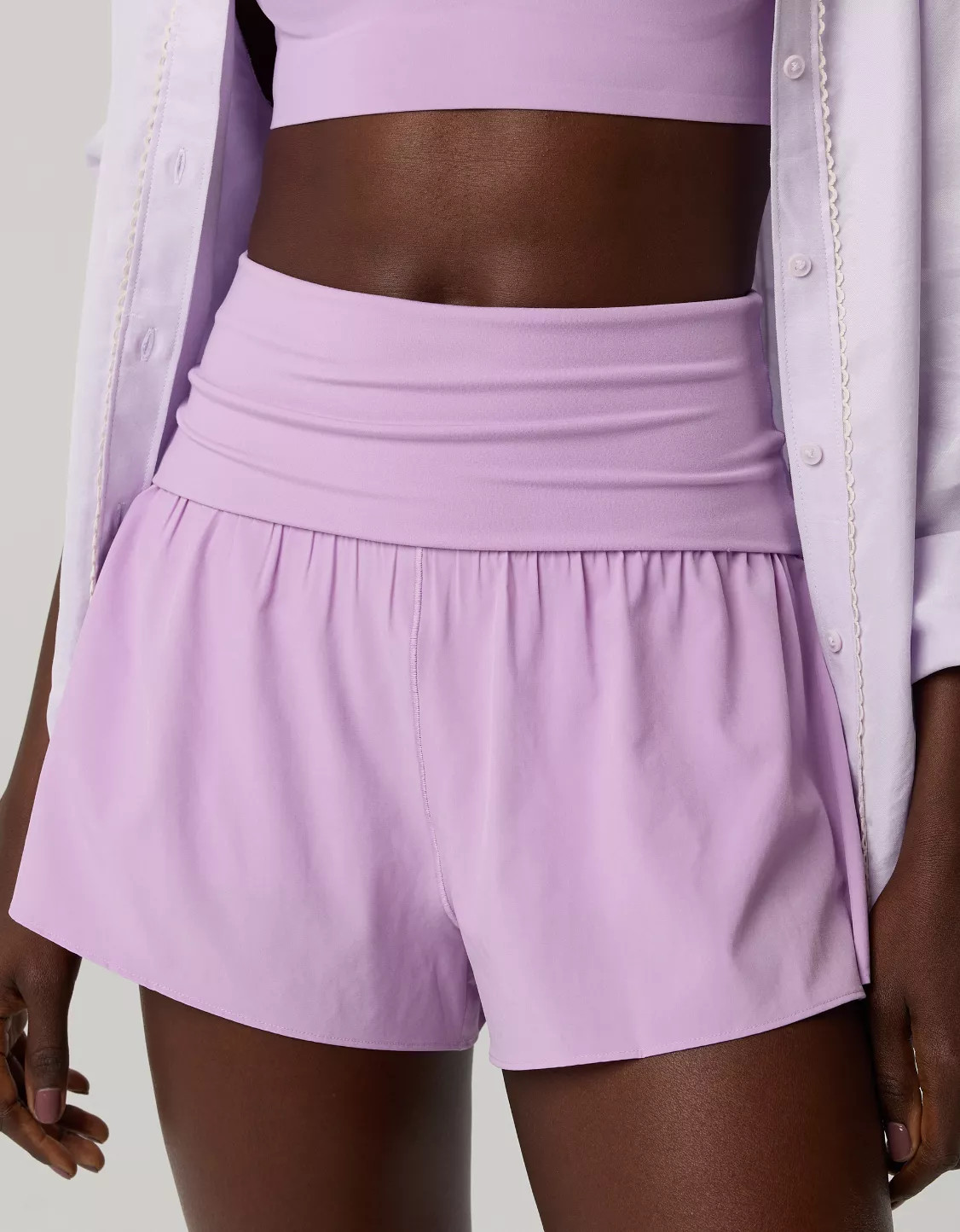 OFFLINE By Aerie Real Me Foldover Flowy Short | Aerie