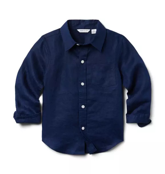 The Linen Shirt | Janie and Jack