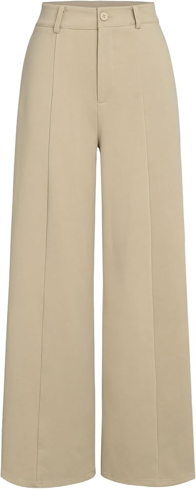 CIDER Solid Wide Leg Trousers | Amazon (US)