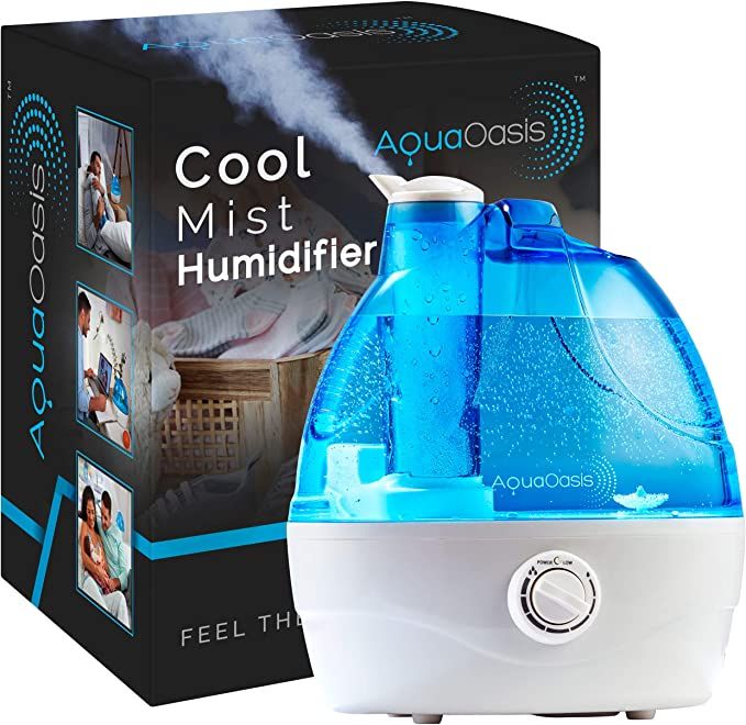 AquaOasis™ Cool Mist Humidifier {2.2L Water Tank} Quiet Ultrasonic Humidifiers for Bedroom & La... | Amazon (US)