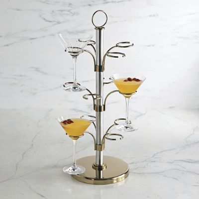 Mixed Metal Cocktail Tree | Frontgate | Frontgate