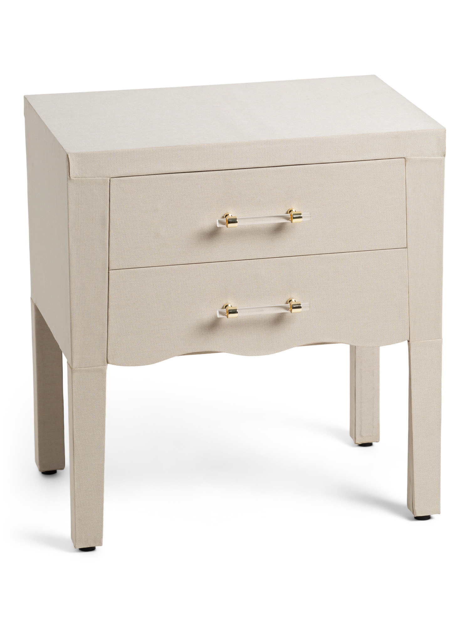 22x15x24 Peter 2 Drawer Wavy Side Table | Furniture & Lighting | Marshalls | Marshalls