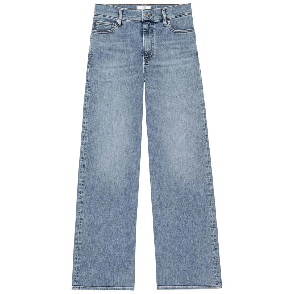 Frame Women's Le Slim Palazzo High-Rise Jeans, Ripple, 28 | Shop Simon