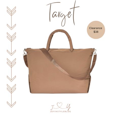 $38 Target Athleisure Soft Puff Weekender Bag - A New Day / travel accessories / travel bag / Target clearance 

#LTKitbag #LTKtravel #LTKsalealert