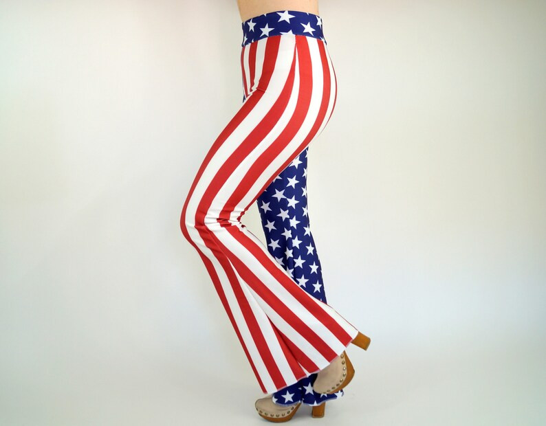 USA Flag Bell Bottoms Women//4th July//festival Pant//plus | Etsy | Etsy (US)