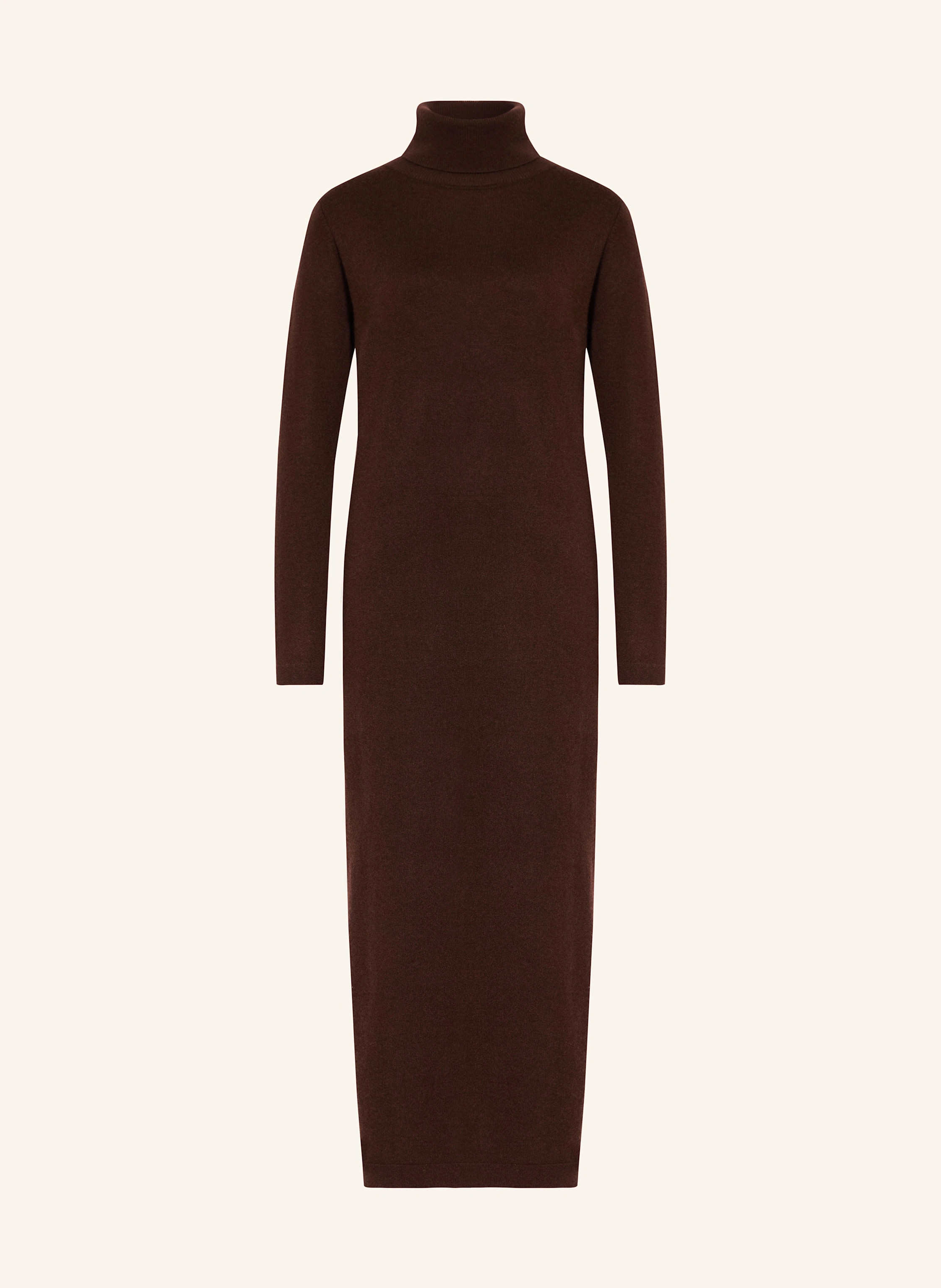 ALLUDE Strickkleid mit Cashmere in dunkelblau / dunkelbraun | Breuninger (DACH)