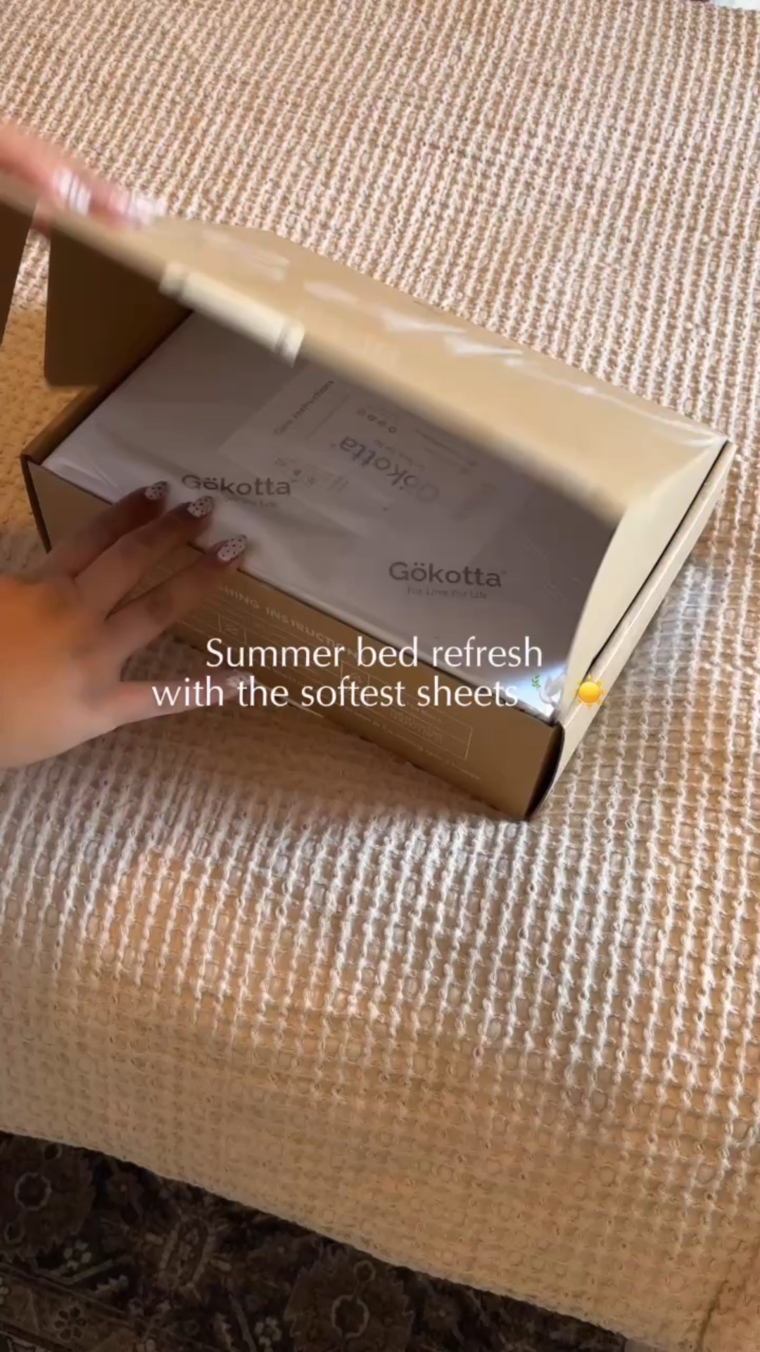 Soft, secure, and made for summer. Loving this cozy bedding refresh from Gokotta ☁️✨

#LTKHome #LTKStyleTip #LTKFindsUnder50