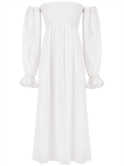 Vestito midi atlanta in lino - Sleeper - Donna | Luisaviaroma | Luisaviaroma