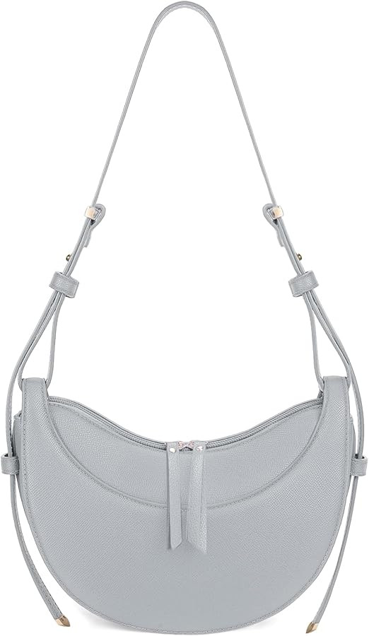 GEMIU Small Saddle Purse Grain Faux Leather Adjustable Women's Sharon Crossbody Bag Saddle Bag fo... | Amazon (US)