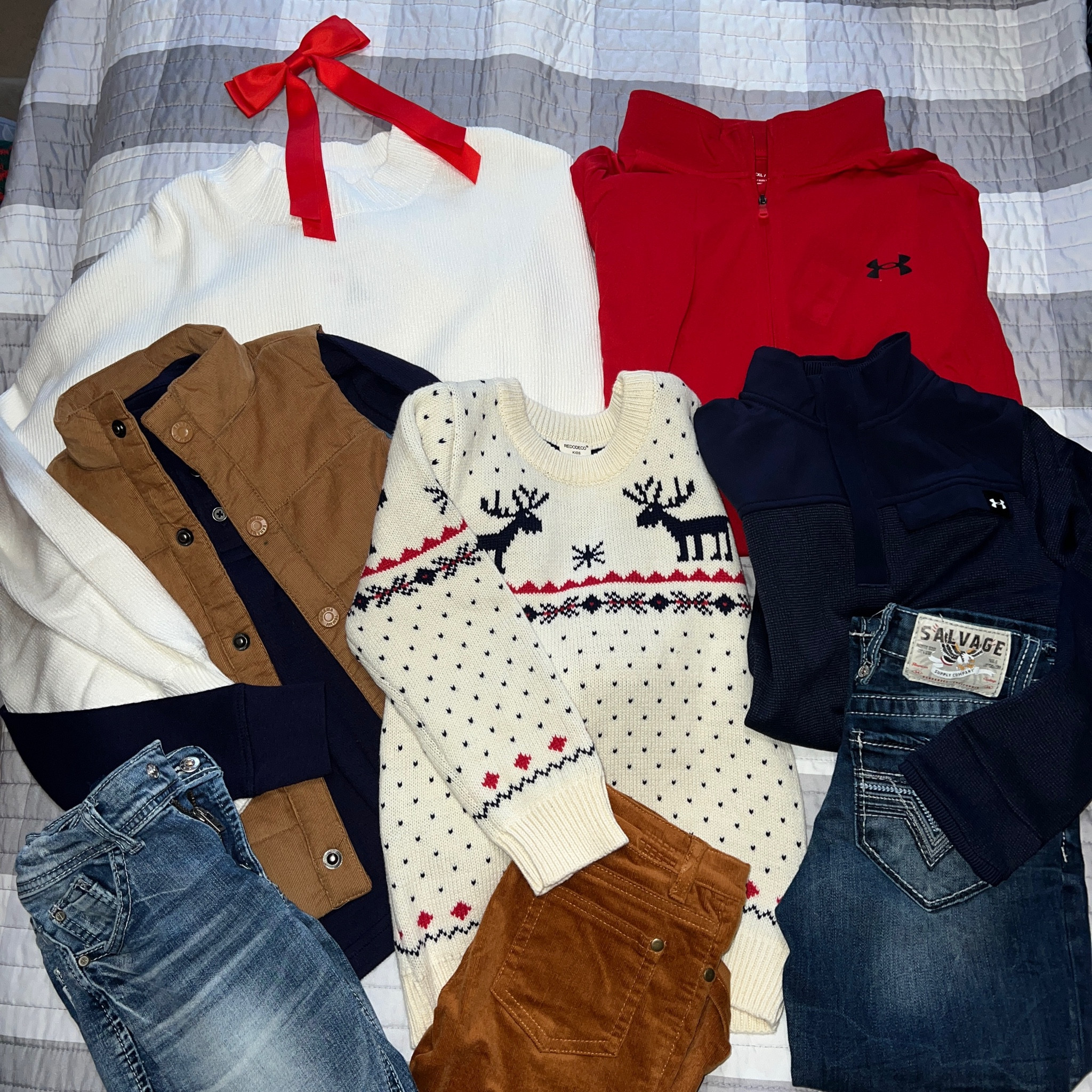 Planning our Nashville Christmas getaway family outfits ❤️ #christmasmagic #pictureswithsanta #nashvillechristmas #ootd 

#LTKHoliday #LTKfamily #LTKstyletip