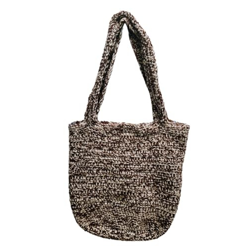 Shoulder Handbag Crochet Tote, Crochet Tote Bag, Lined Crochet Shoulder Bag, Crochet Tote Bag, Ha... | Amazon (US)