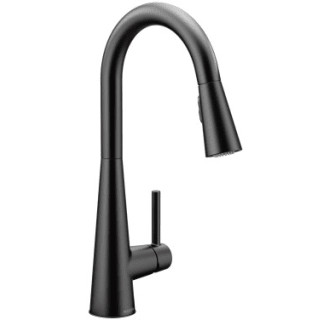 Sleek 1.5 GPM Single Hole Pull Down Kitchen Faucet with Reflex, Duralast Cartridge, and Power Cle... | Build.com, Inc.