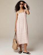 Click for more info about Pintuck midi dress in drapey organza