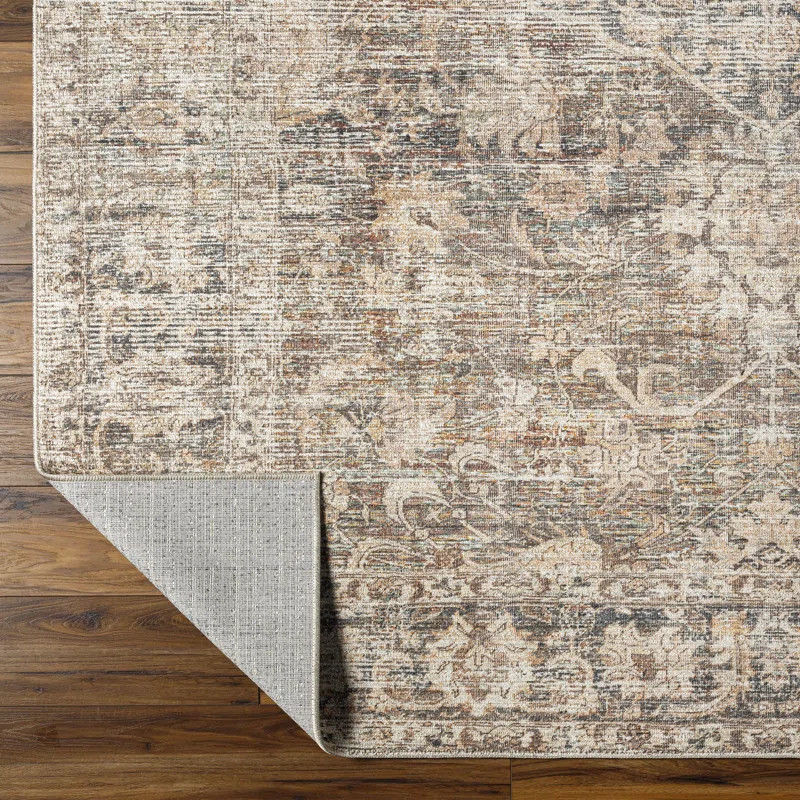 Becki Owens x Surya Marlene Vintage Dark Brown Area Rug | Wayfair North America