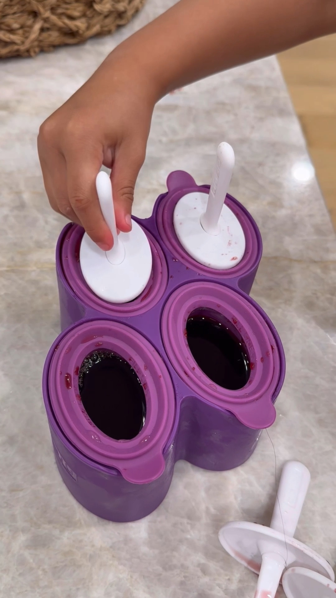 Silicone molds for popsicles. So easy to make healthy frozen treats the kids make them daily!  These are worth it!!!

#LTKFamily #LTKKids #LTKFindsUnder50