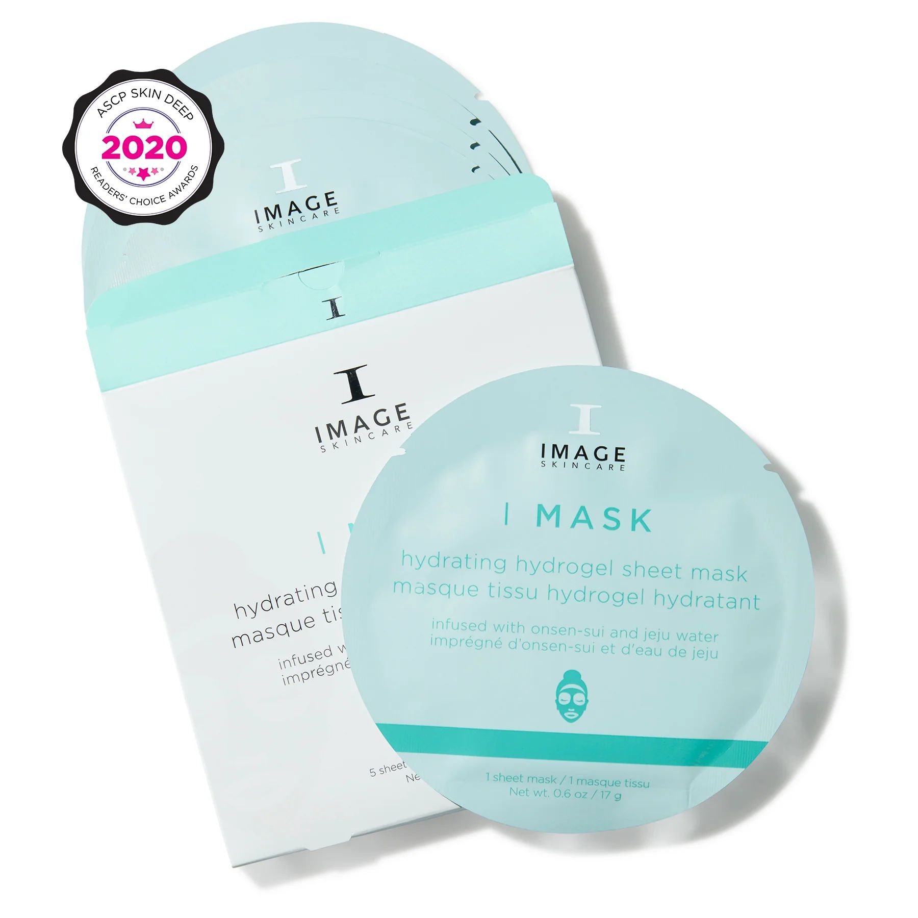 I MASK hydrating hydrogel sheet mask (5 pack) | Image Skincare