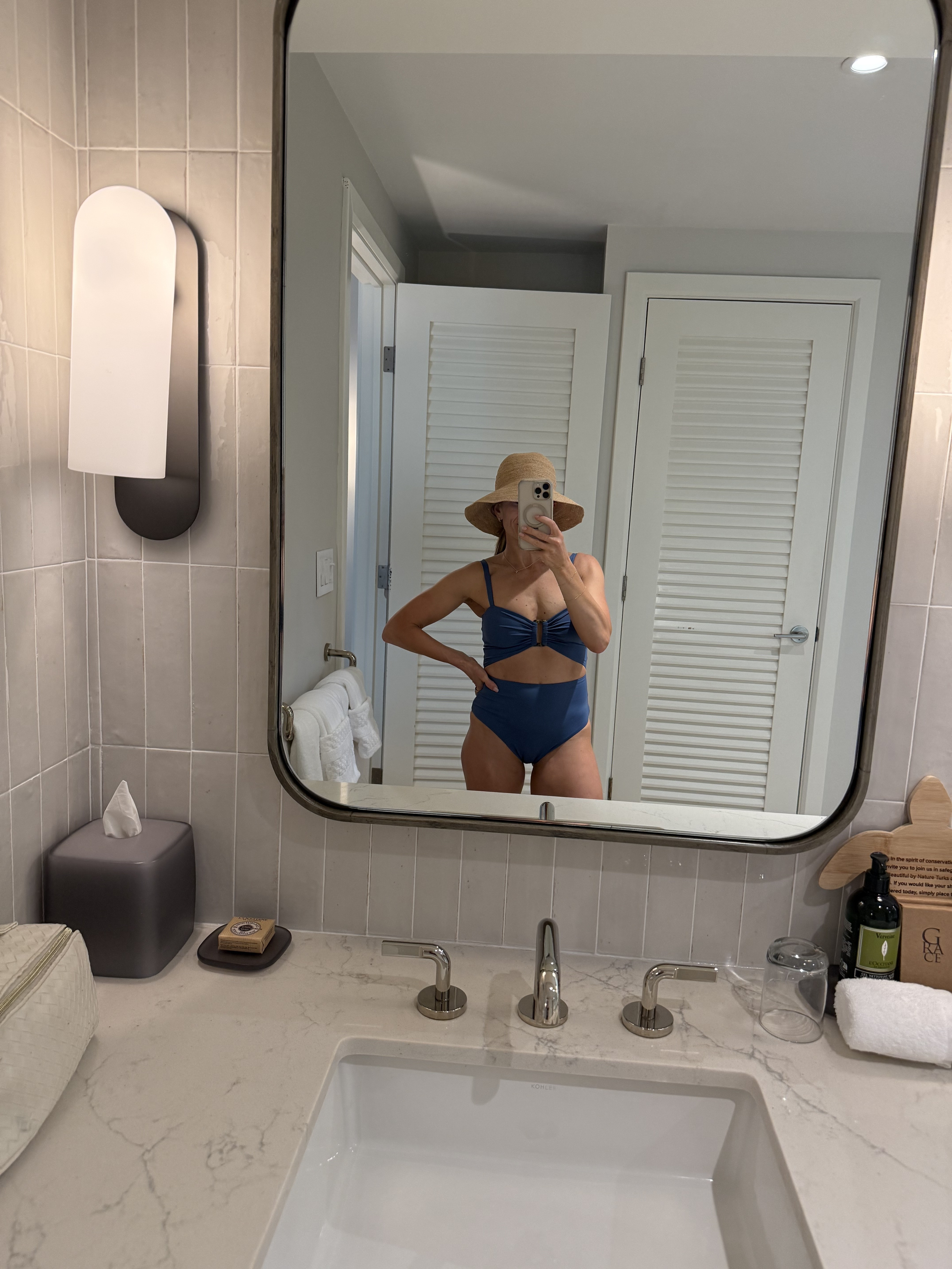 Swimsuit I’m loving on vacation! How fun is that cutout?!

#LTKTravel #LTKootd