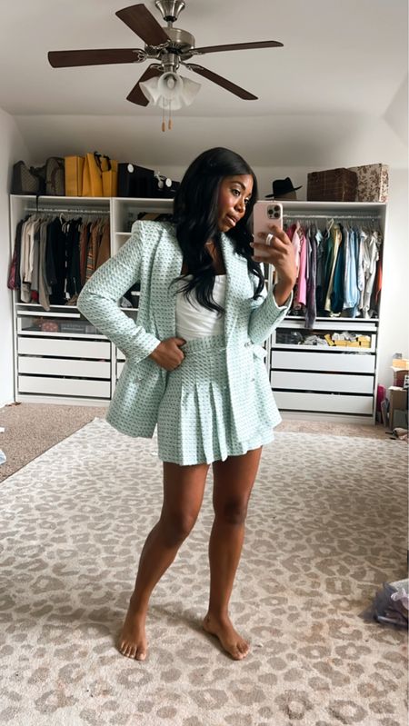 Tweed sets are everywhere this spring! I’m linking a few pieces you should check out. Would be so cute for Easter, brunch or just overall spring fashion !

#LTKSeasonal #LTKFind #LTKstyletip