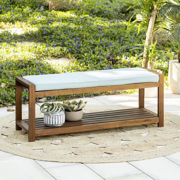 Weybright Outdoor Wooden Picnic Bench | Wayfair North America