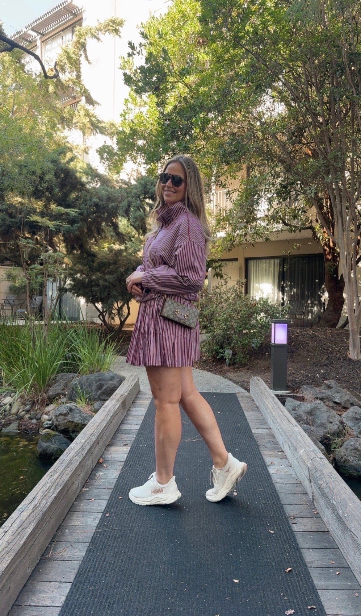 LOVING this matching set I just got! It’s so lightweight and perfect for running errands! It’s currently on sale too!