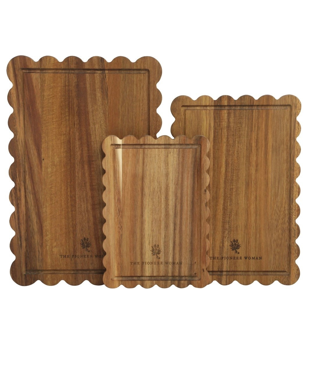 3-Piece Acacia Wood Scalloped Cutting Boards

#LTKOver40 #LTKHome #LTKSaleAlert