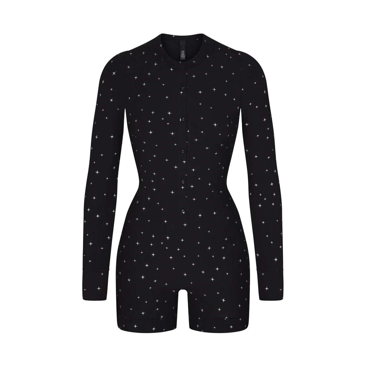 BUTTON UP HENLEY ONESIE | SKIMS (US)